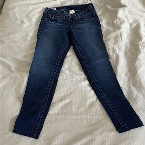 True Religion Dark Blue Skinny Jeans